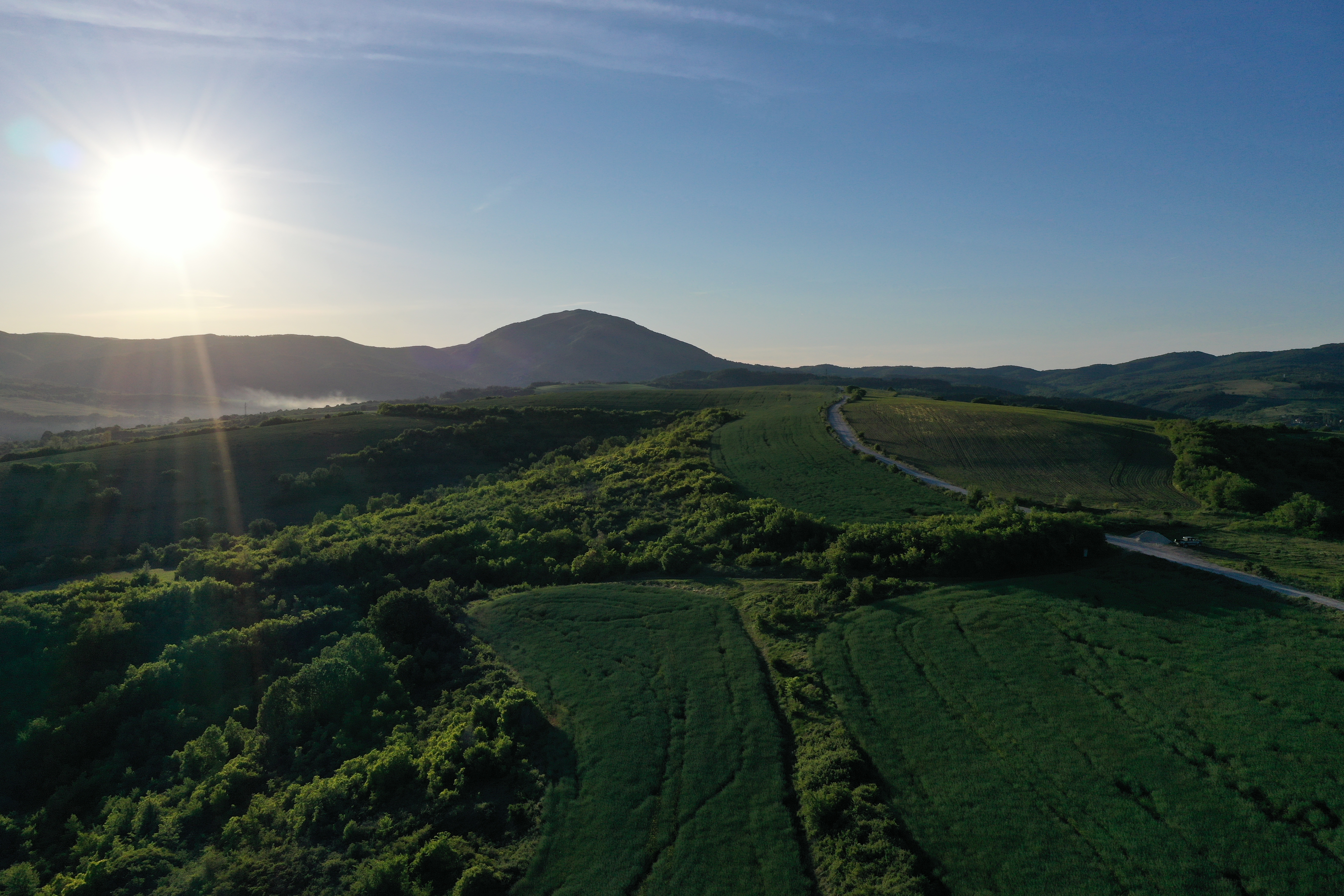 Поле от високо
